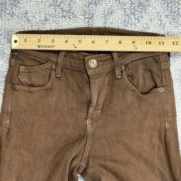 Citizens of Humanity Avedon Size 26 Brown Skinny Low Rise Jeans READ - Picture 8 of 14
